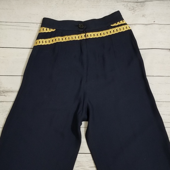 SOLD Moschino Cartoon Couture High Waist Palazzo - Picture 7 of 7